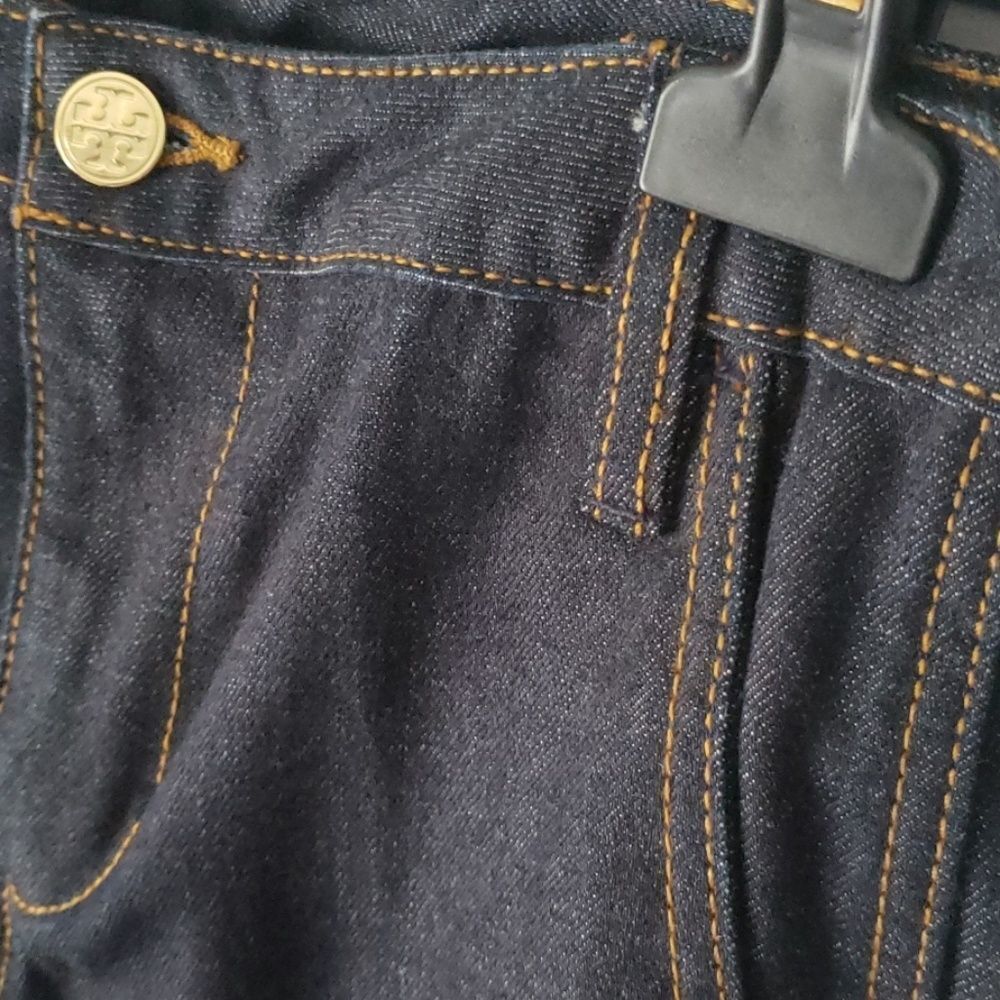 TORY BURCH high waist flare denim jeans - Picture 5 of 8